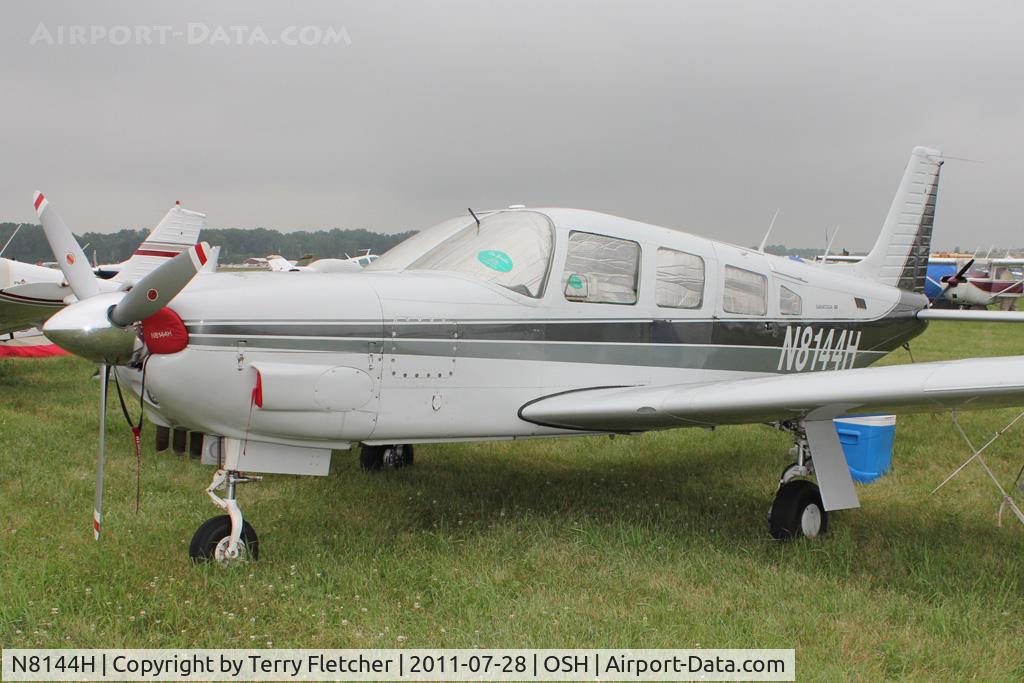 N8144H, 1980 Piper PA-32R-301 Saratoga C/N 32R-8013052, Aircraft in the camping areas at 2011 Oshkosh