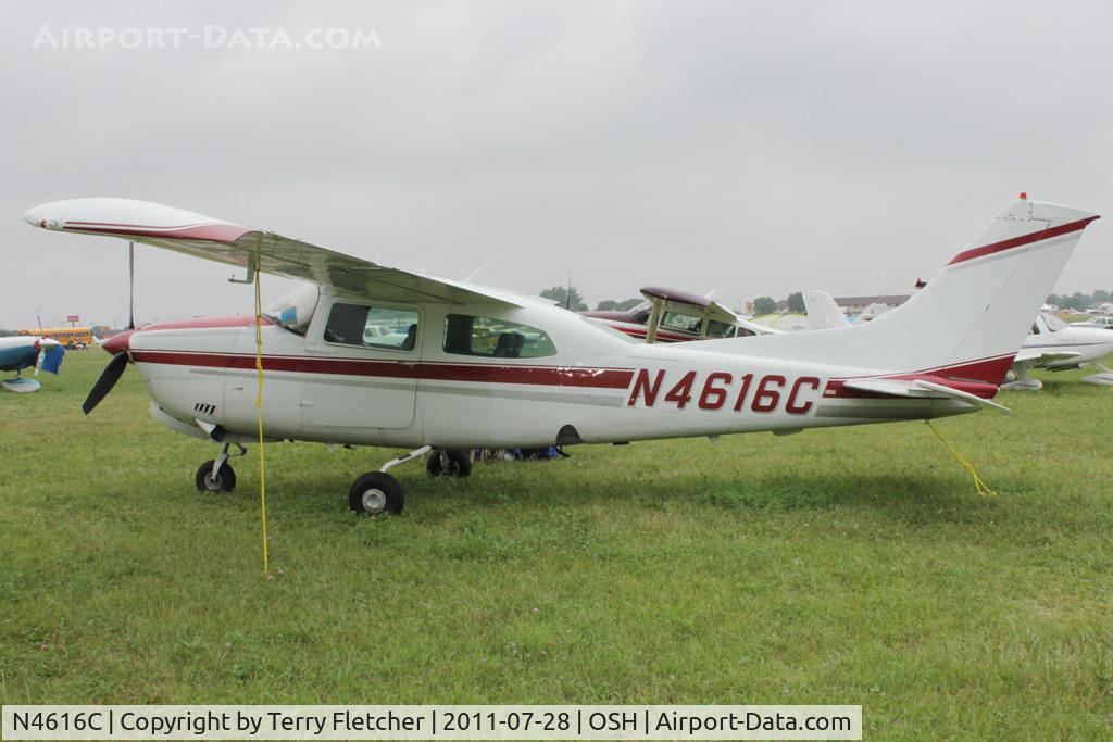 N4616C, Cessna T210N Turbo Centurion C/N 21063576, Aircraft in the camping areas at 2011 Oshkosh