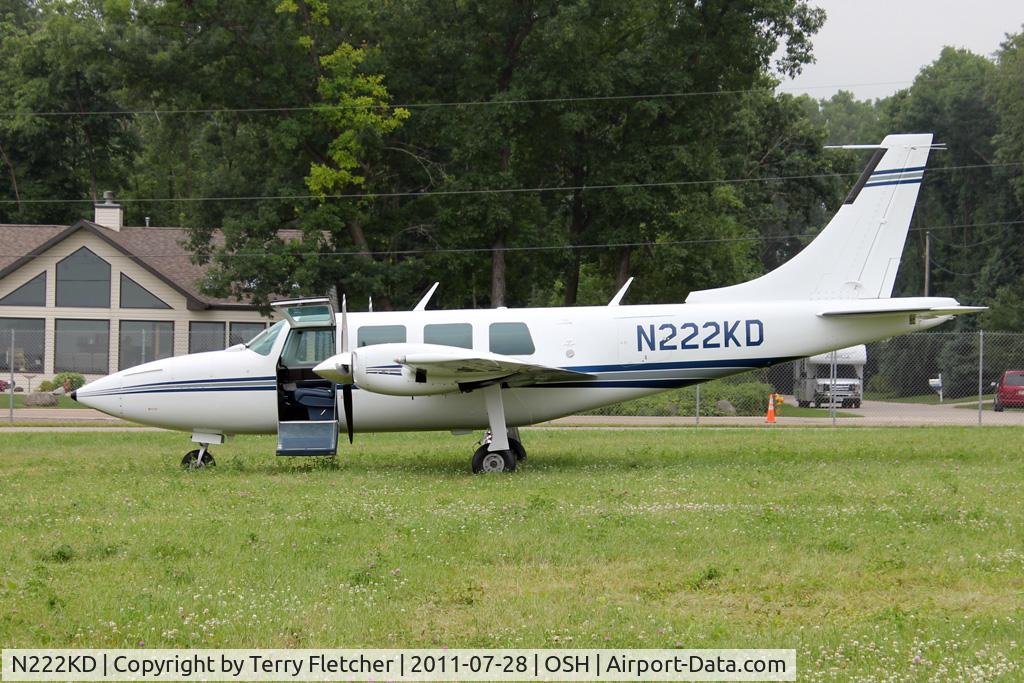 N222KD, Piper Aerostar 600 C/N 60-0557-181, Aircraft in the camping areas at 2011 Oshkosh