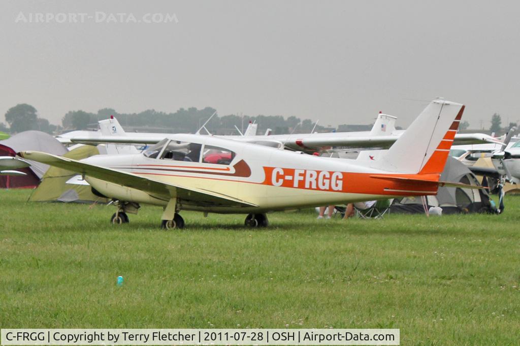 C-FRGG, 1960 Piper PA-24-250 Comanche C/N 24-2187, Aircraft in the camping areas at 2011 Oshkosh