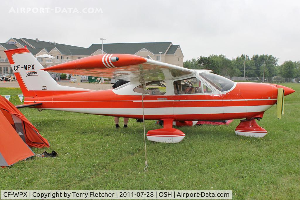 CF-WPX, 1967 Cessna 177 Cardinal C/N 17700099, Aircraft in the camping areas at 2011 Oshkosh