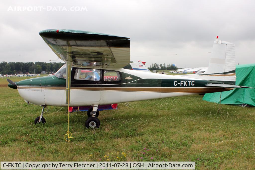 C-FKTC, 1958 Cessna 172 C/N 36923, Aircraft in the camping areas at 2011 Oshkosh