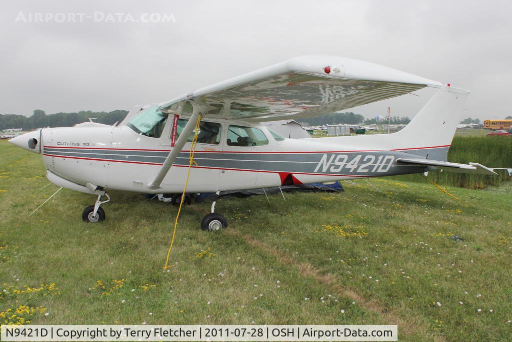 N9421D, 1984 Cessna 172RG Cutlass RG C/N 172RG1154, Aircraft in the camping areas at 2011 Oshkosh