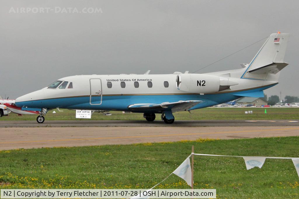 N2, Cessna 560XL Citation Excel C/N 560-5333, FAA Citation  at 2011 Oshkosh