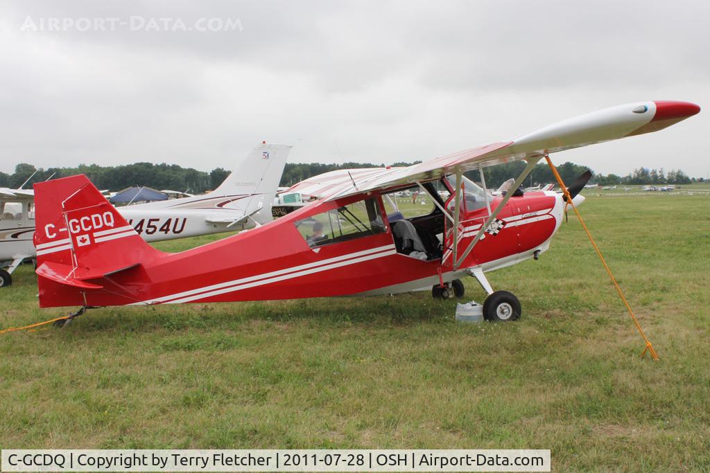 C-GCDQ, 1974 Bellanca 7GCBC C/N 691-74, Aircraft in the camping areas at 2011 Oshkosh