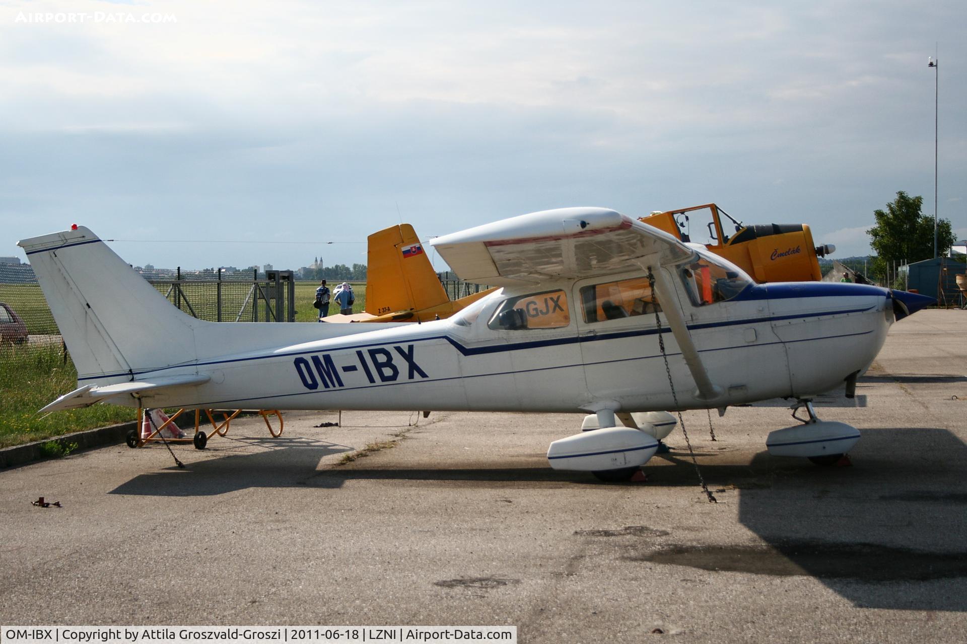 OM-IBX, 1980 Cessna F172N C/N F17201964, Nitra Janikovce Airport - Slovakia (Slovak Republik) SK