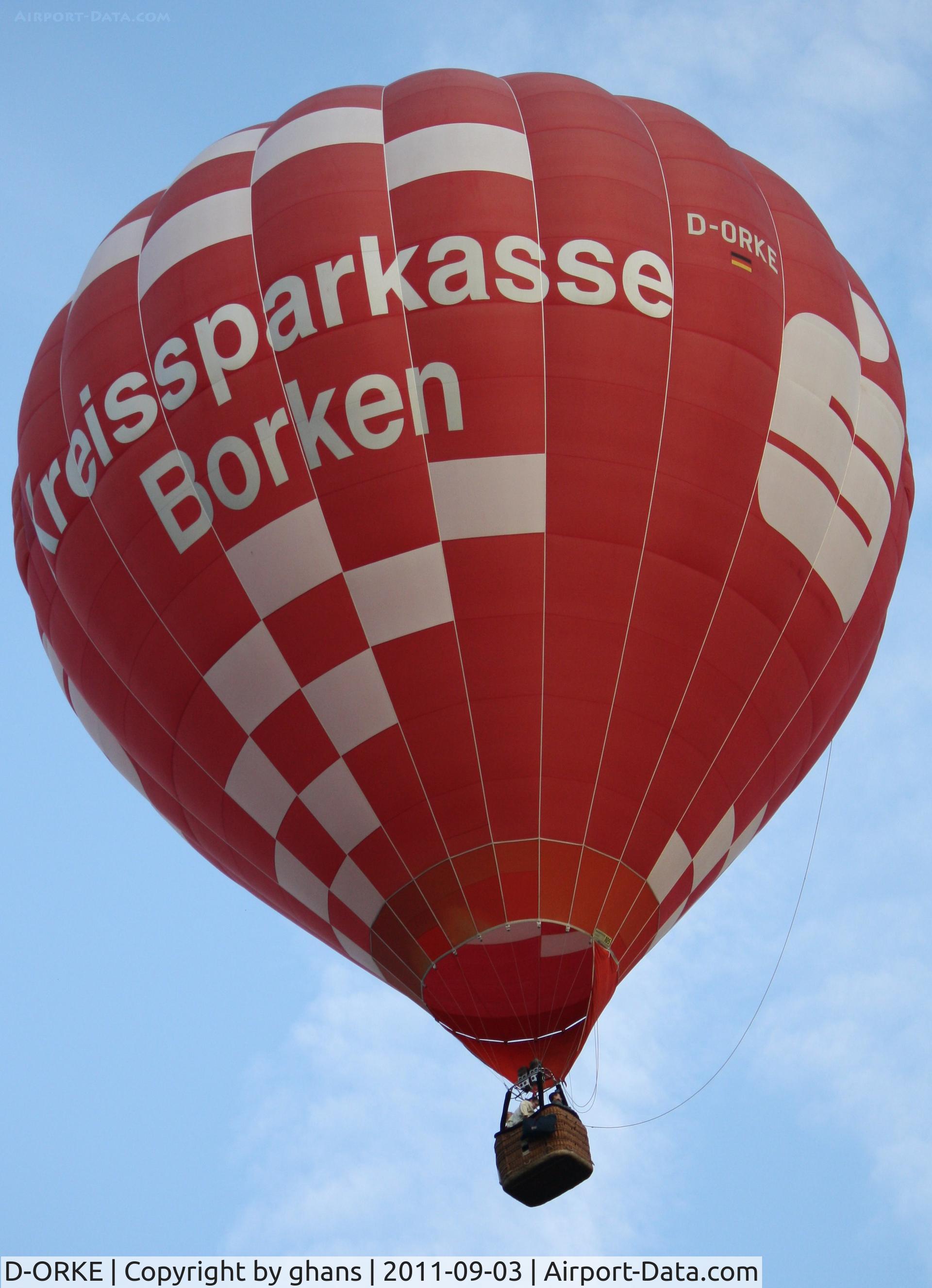 D-ORKE, 2002 Thunder & Colt Ax8-105 C/N 10215, WIM 2011
'Kreissparkasse Borken'