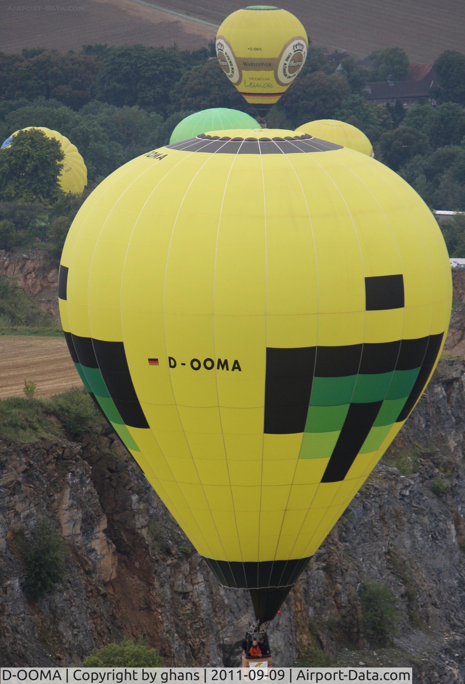 D-OOMA, 2003 Schroeder Fire Balloons G C/N 1073, WIM 2011