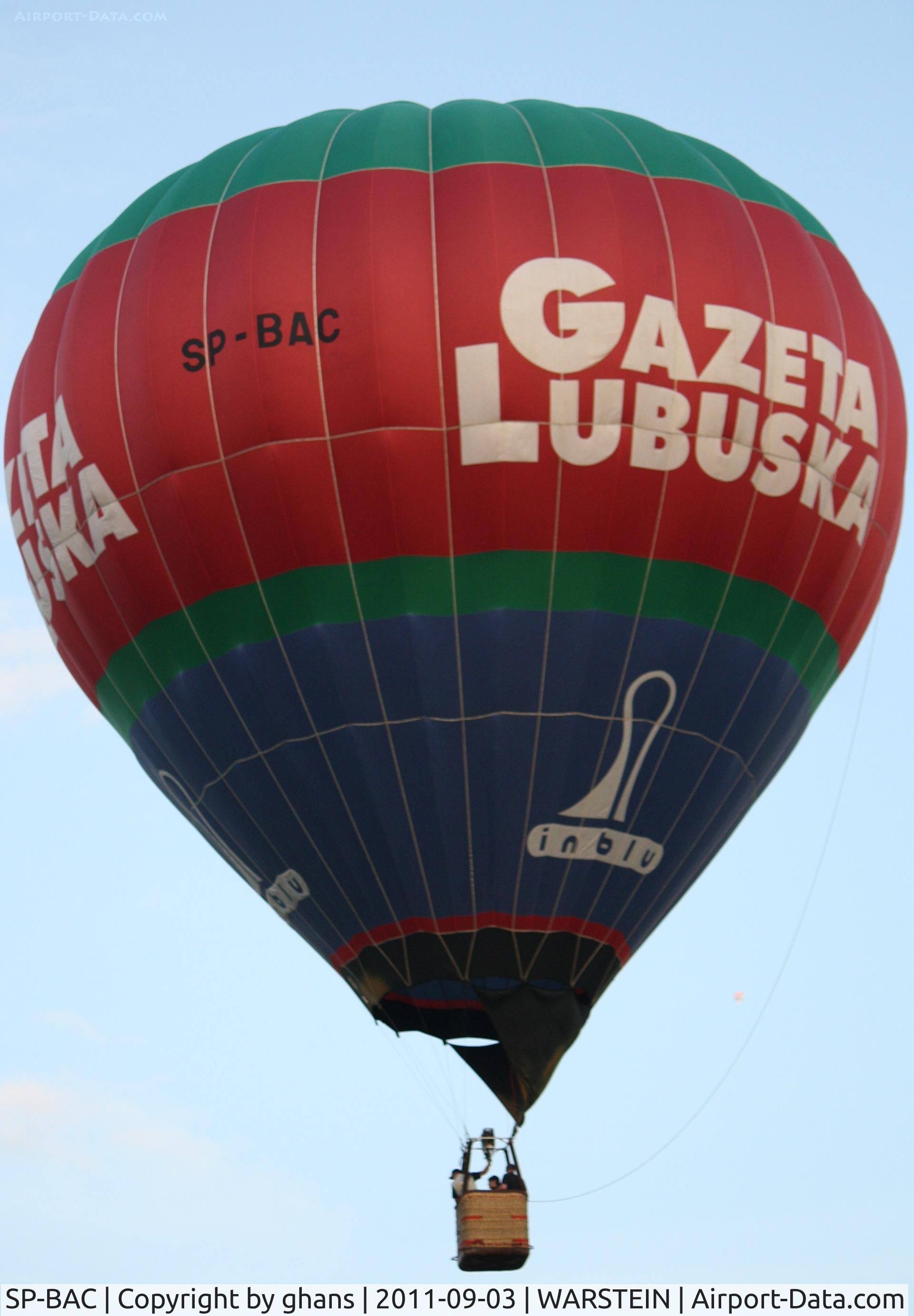 SP-BAC, 2001 Kubicek BB-22 C/N 167, WIM 2011'Gazeta Lubuska'