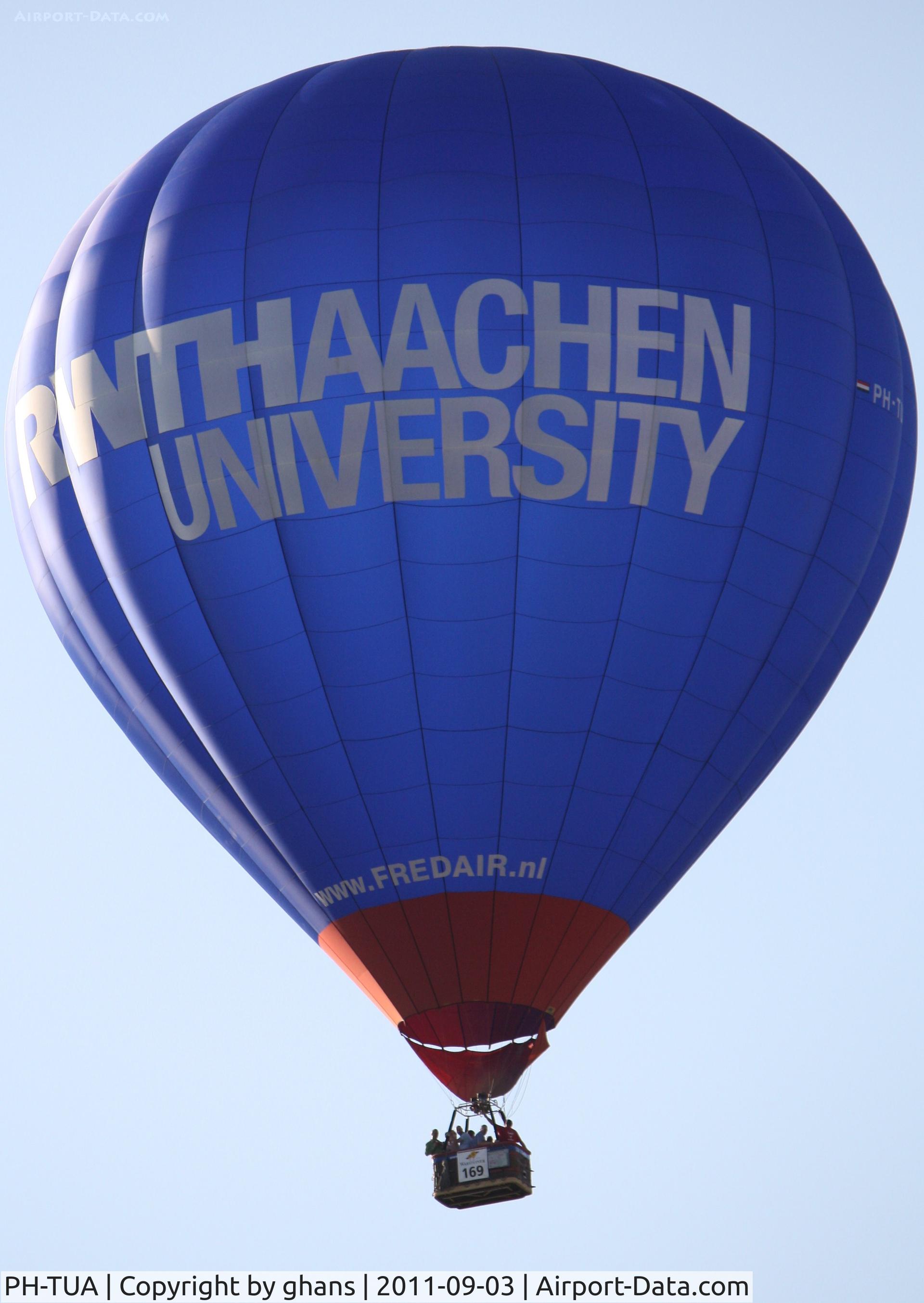 PH-TUA, 2008 Ultra Magic T-210 C/N 210/59, WIM 2011
'Rwth Aachen University'