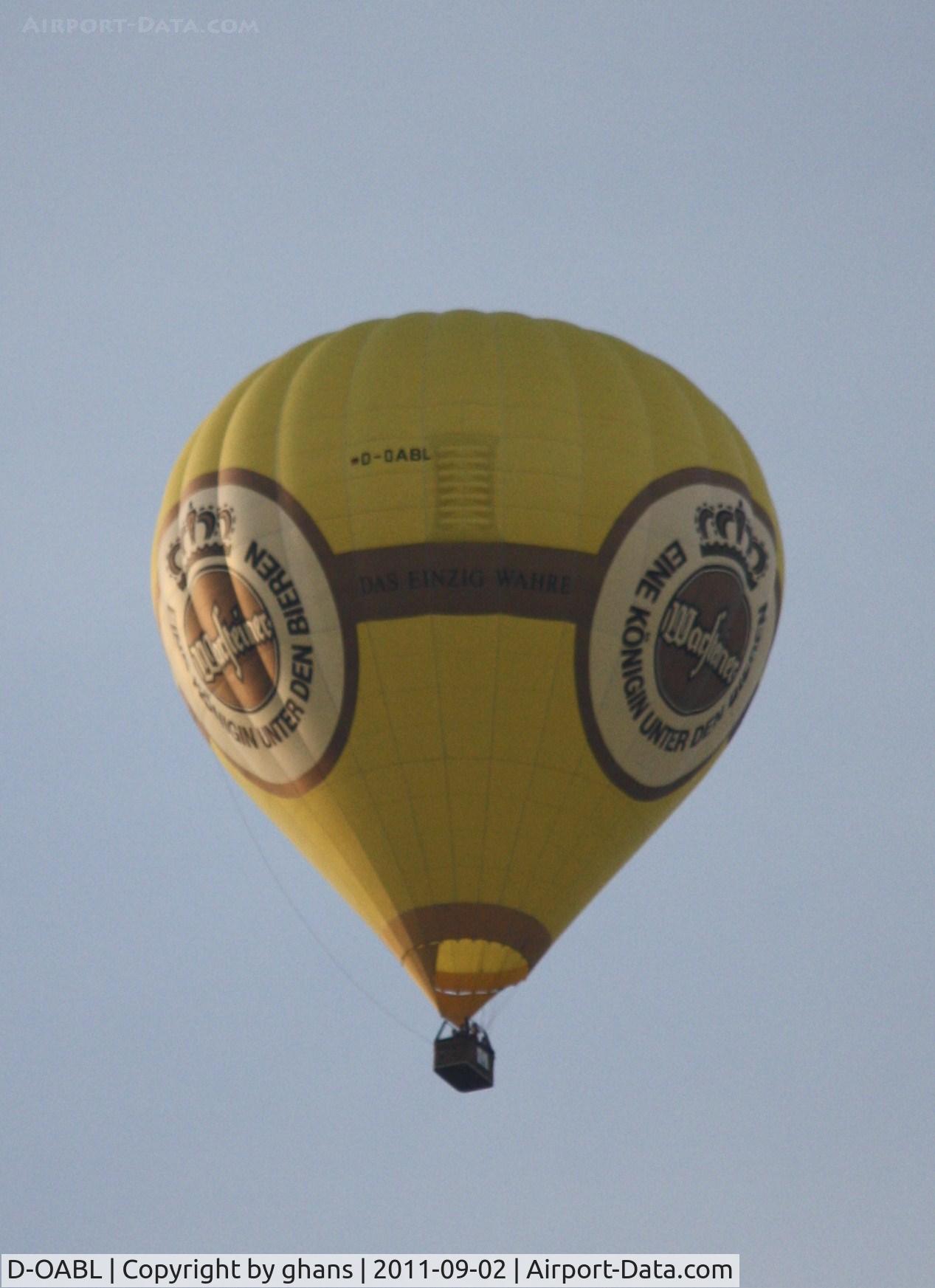D-OABL, Kubicek BB-70 C/N 460, WIM 2011
'Warsteiner'