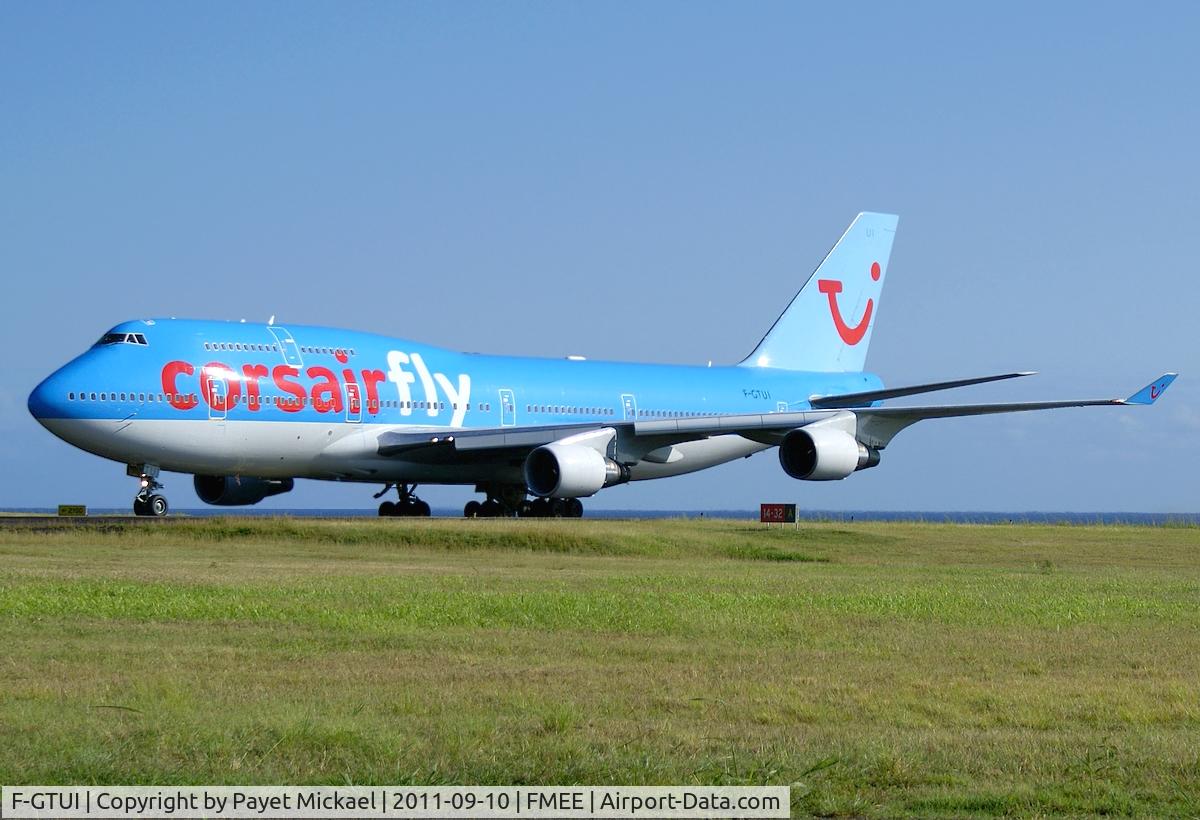F-GTUI, 1992 Boeing 747-422 C/N 26875, Arriving from Paris-Orly