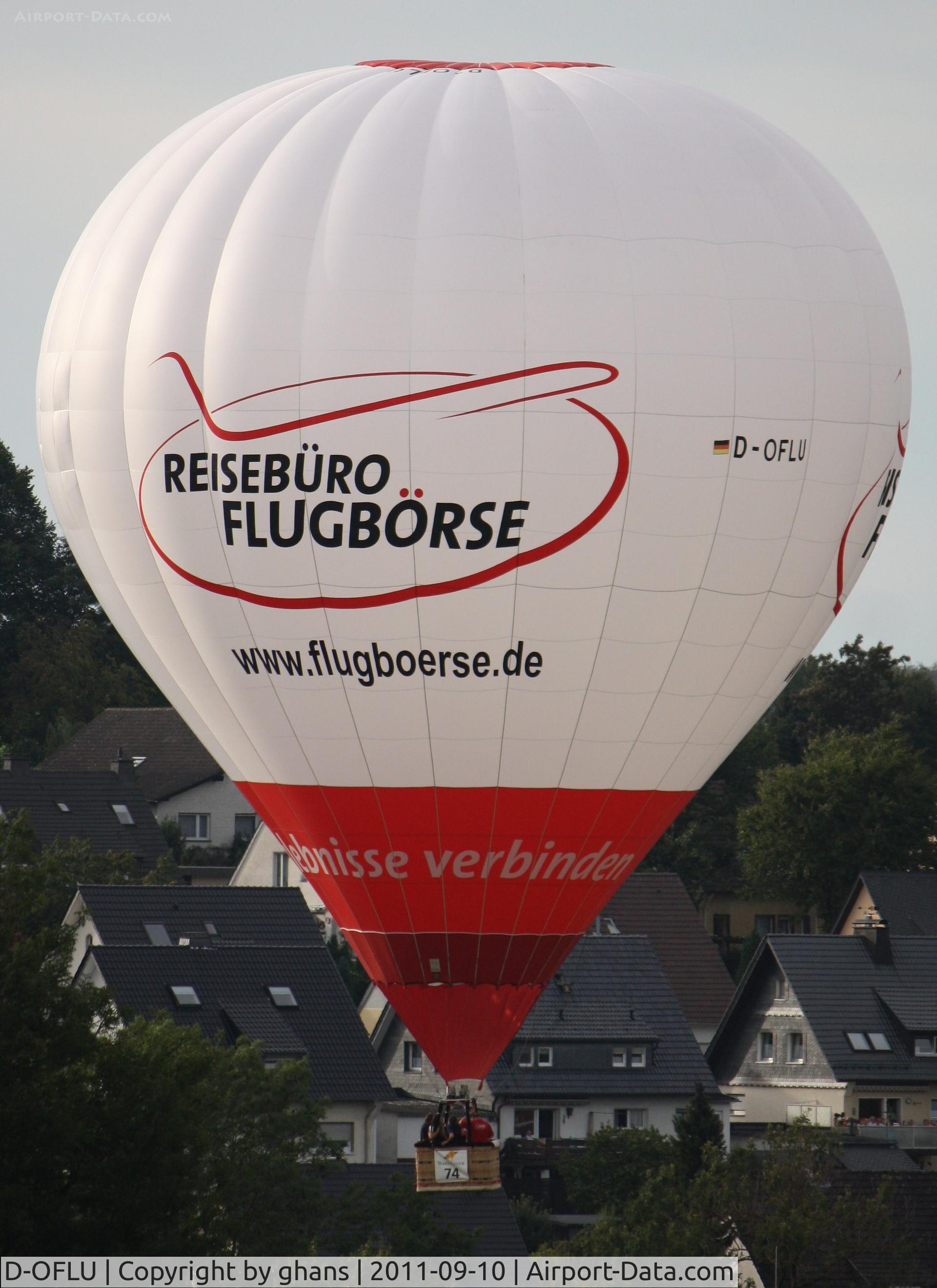 D-OFLU, Kubicek BB42 C/N 844, WIM 2011
'Reisebüro Flugbörse'