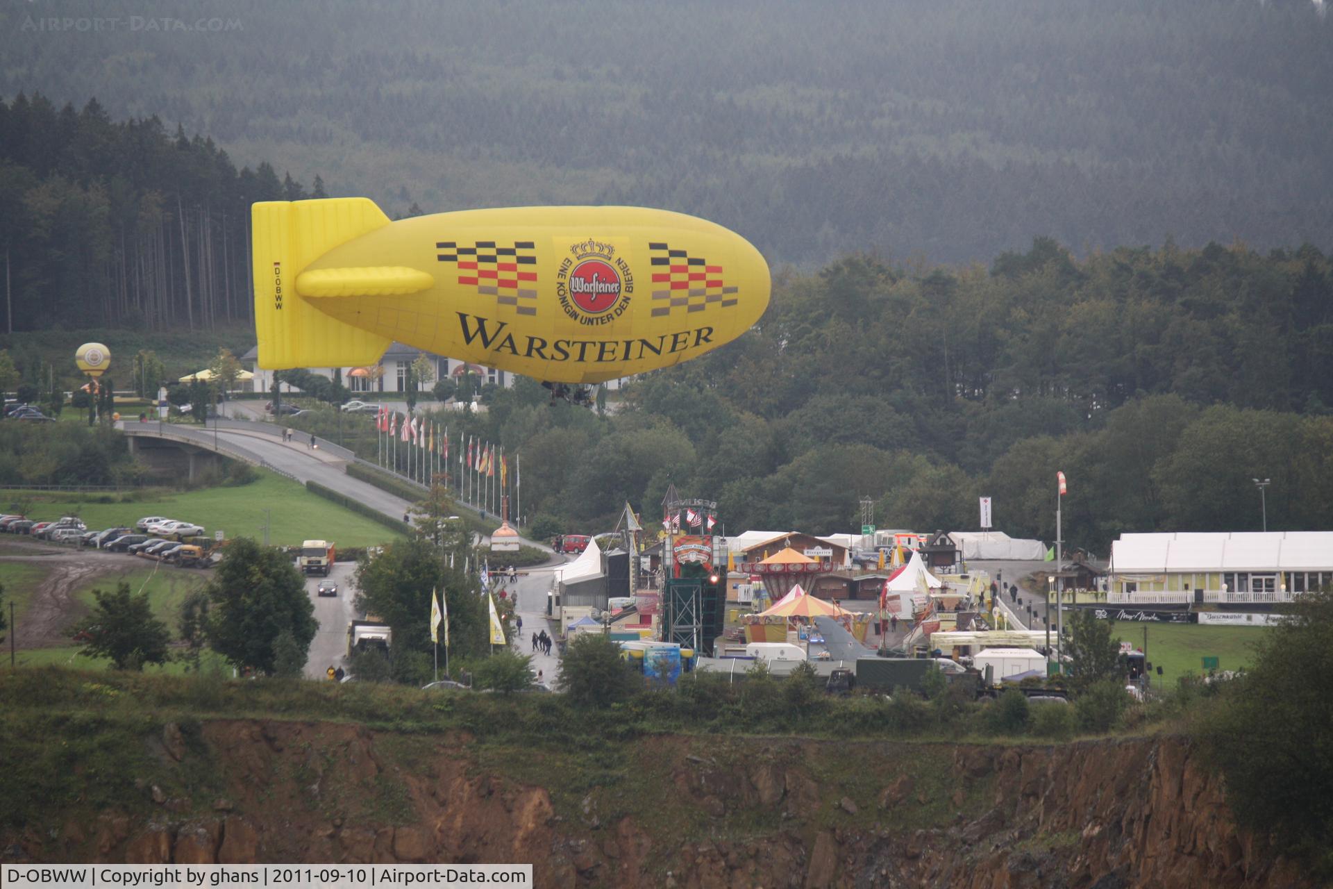 D-OBWW, 2005 Gefa-Flug AS.105 C/N 7, WIM 2011
'Warsteiner'