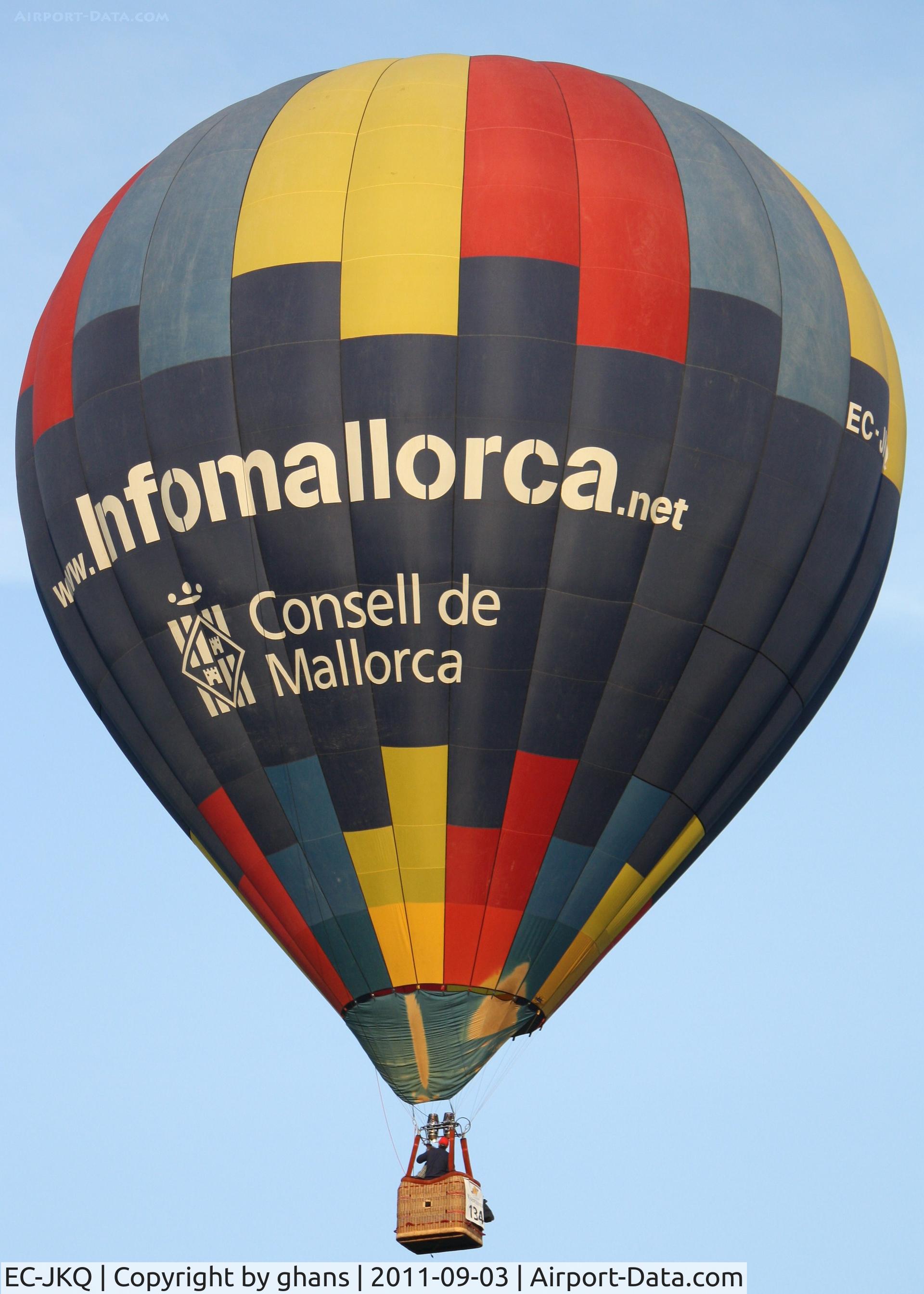 EC-JKQ, 2005 Ultra Magic M-77 C/N 77/262, WIM 2011
'Infomallocra'