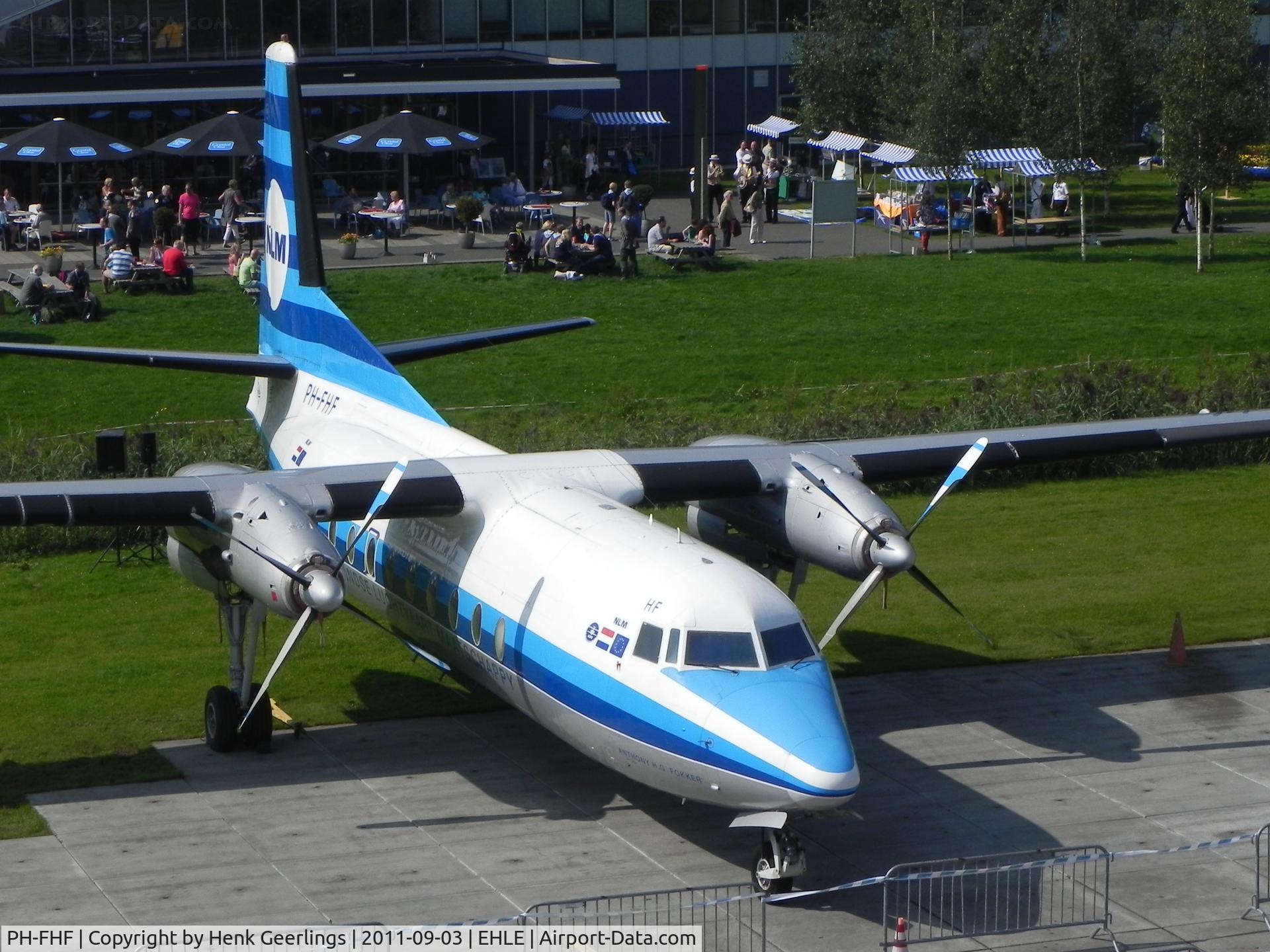 PH-FHF, 1958 Fokker F.27-100 Friendship C/N 10105, Aviodrome ; Celebration of Fokker Centennial