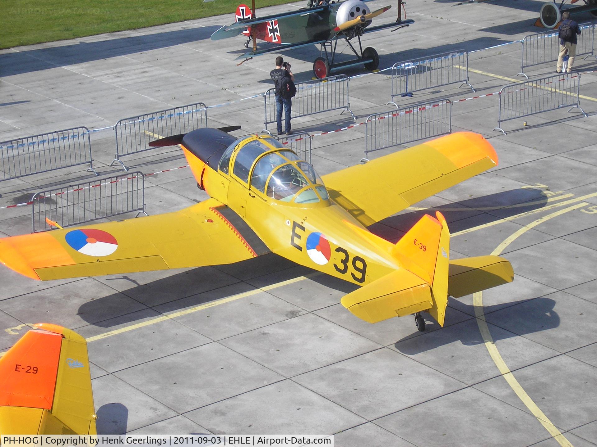 PH-HOG, 1951 Fokker S.11-1 Instructor C/N 6275, Aviodrome ; Celebration of Fokker Centennial.cs E-39 