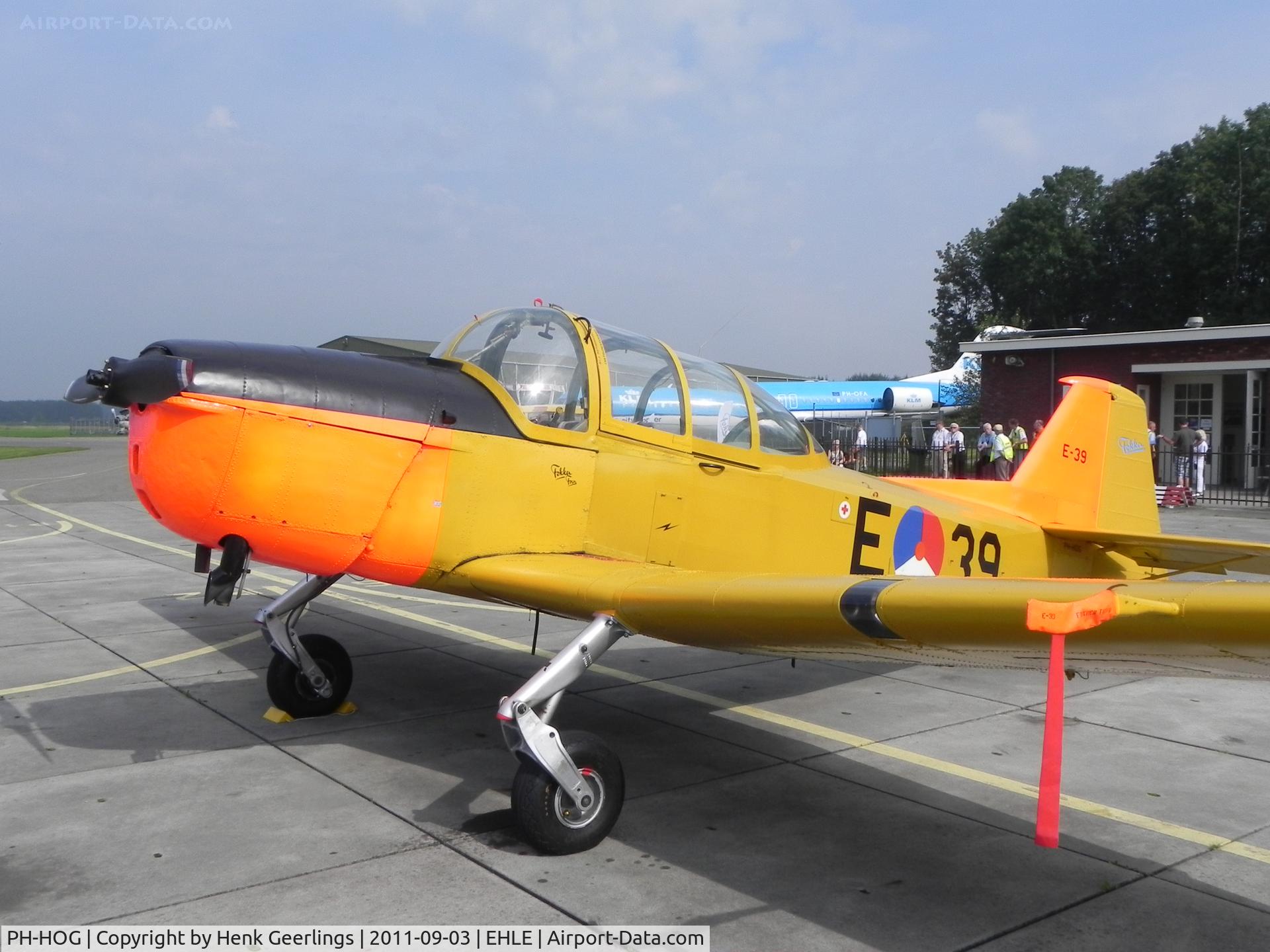 PH-HOG, 1951 Fokker S.11-1 Instructor C/N 6275, Aviodrome ; Celebration of Fokker Centennialcs. cs  E-39 