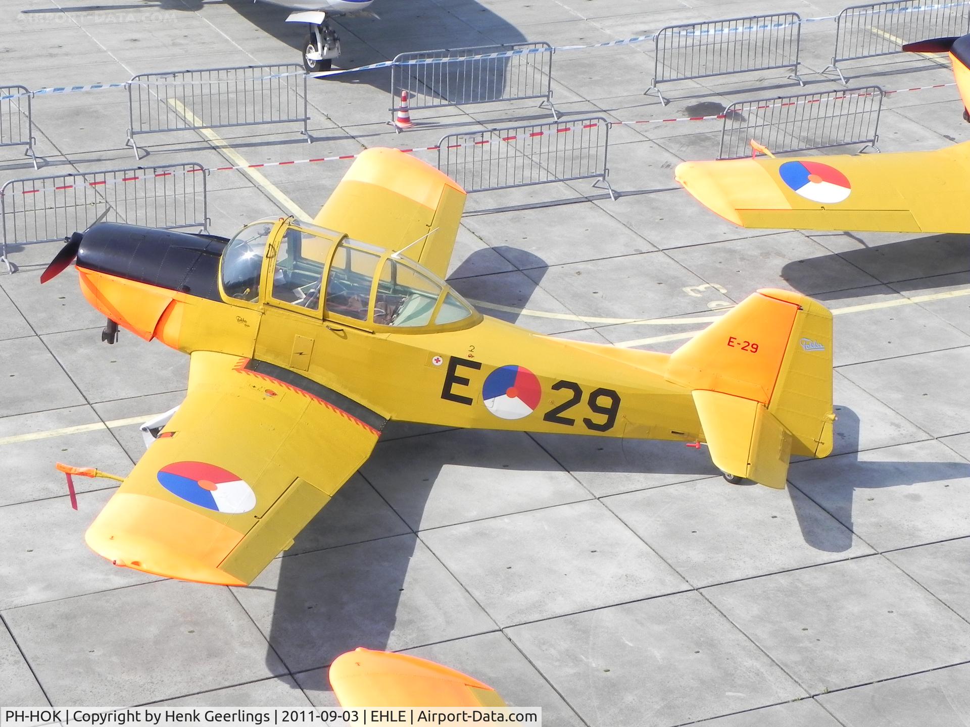 PH-HOK, 1952 Fokker S.11-1 Instructor C/N 6272, Aviodrome ; Celebration of Fokker Centennial ,  cs E-29 