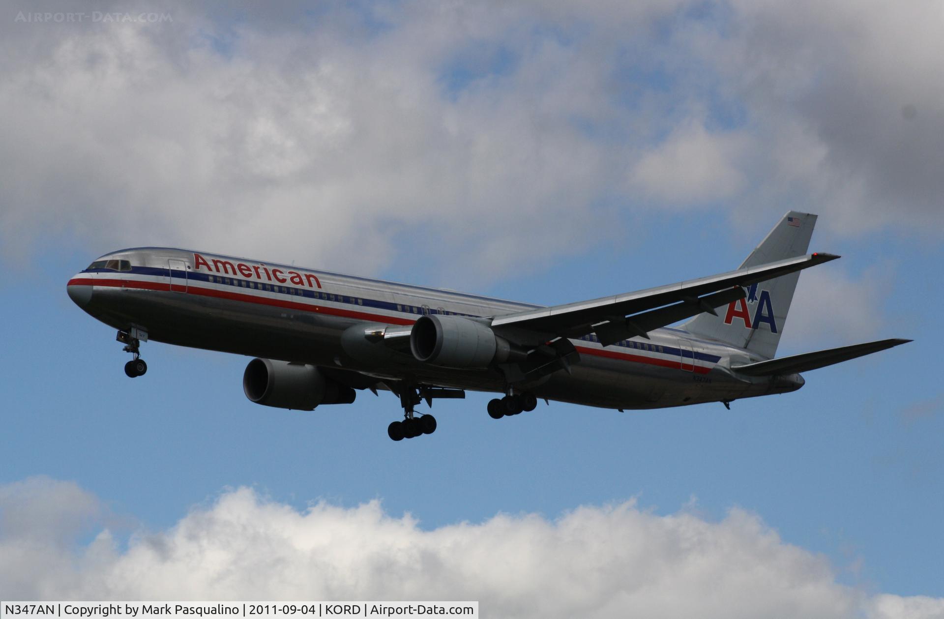 N347AN, 2003 Boeing 767-323 C/N 33086, Boeing 767-300