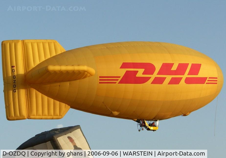 D-OZDQ, 2004 Gefa-flug AS.105GD AIRSHIP C/N 27, WIM 2004'Dhl - Deutsche Post'