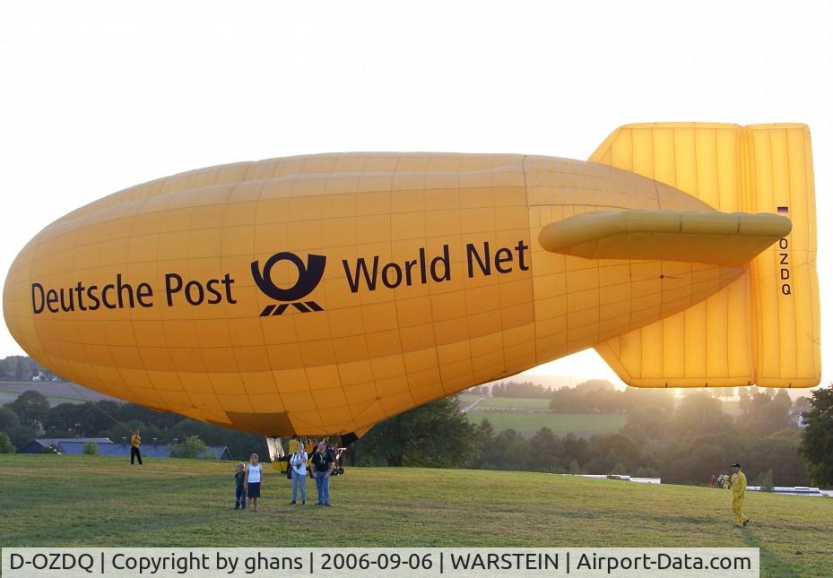 D-OZDQ, 2004 Gefa-flug AS.105GD AIRSHIP C/N 27, WIM 2006'Dhl - Deutsche Post'