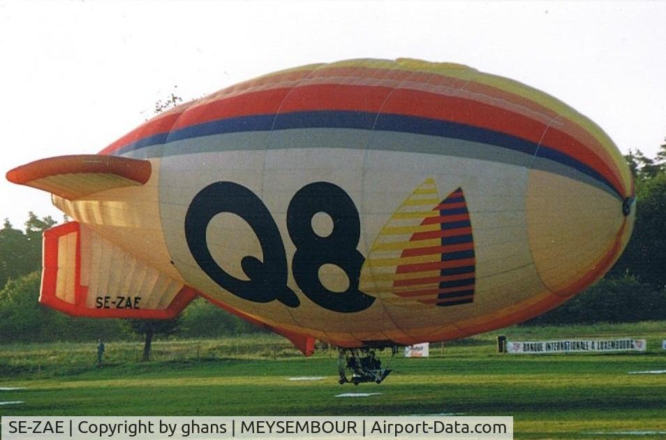 SE-ZAE, 1986 Cameron Balloons Ltd Colt AS-56 C/N 624, Meysembourg 1993'Q8'