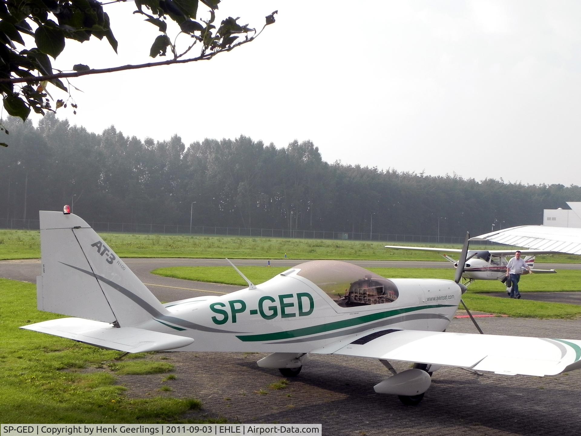 SP-GED, 2008 Aero AT-3 R100 C/N AT3-042, Training flight