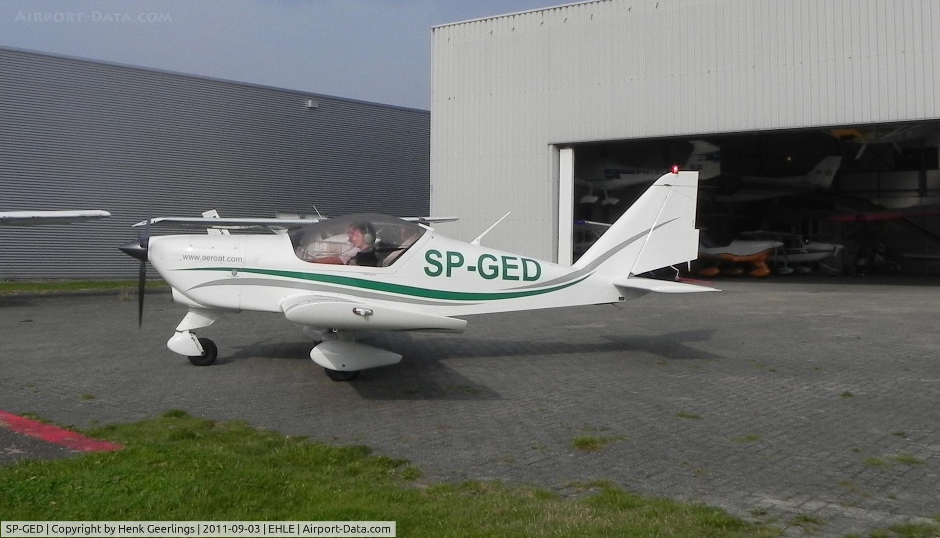 SP-GED, 2008 Aero AT-3 R100 C/N AT3-042, Training flight