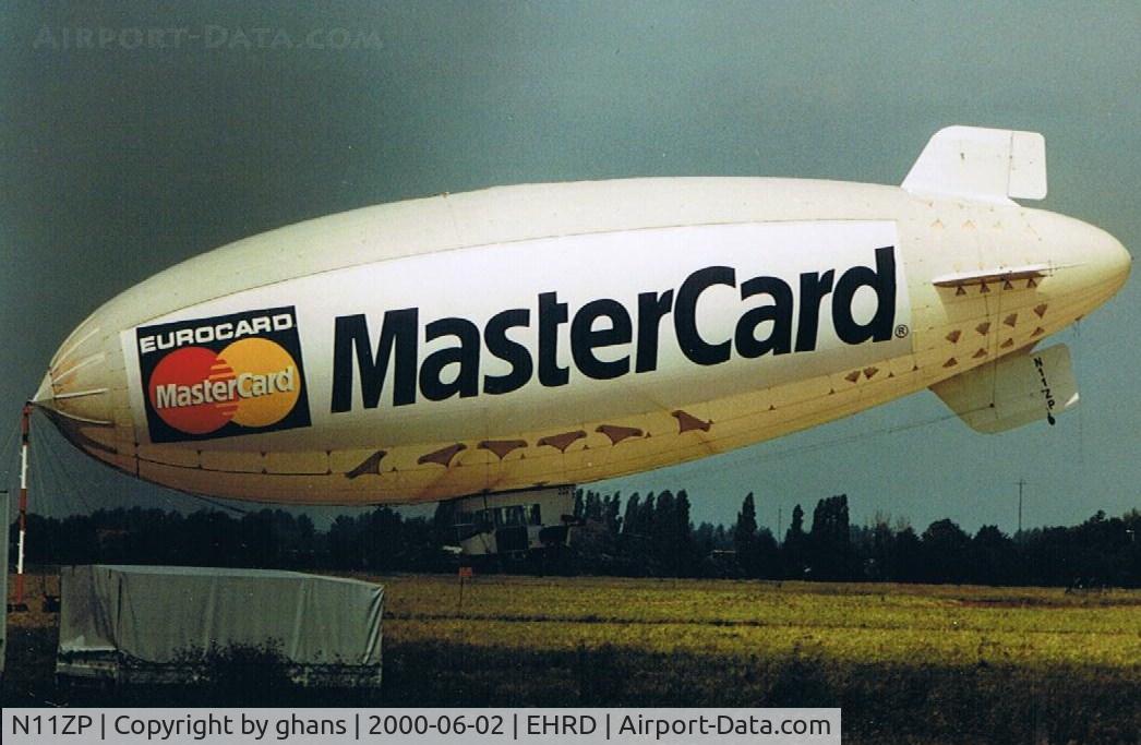 N11ZP, 1995 American Blimp Corp A-60+ C/N 011, MasterCard