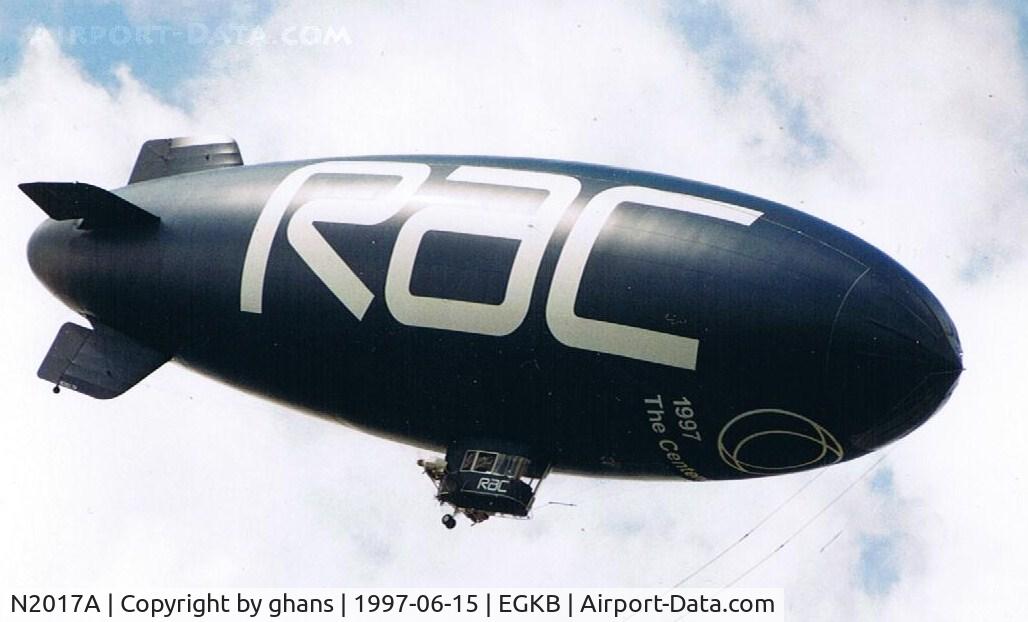 N2017A, American Blimp Corp A-60+ C/N 03, 'Rac'