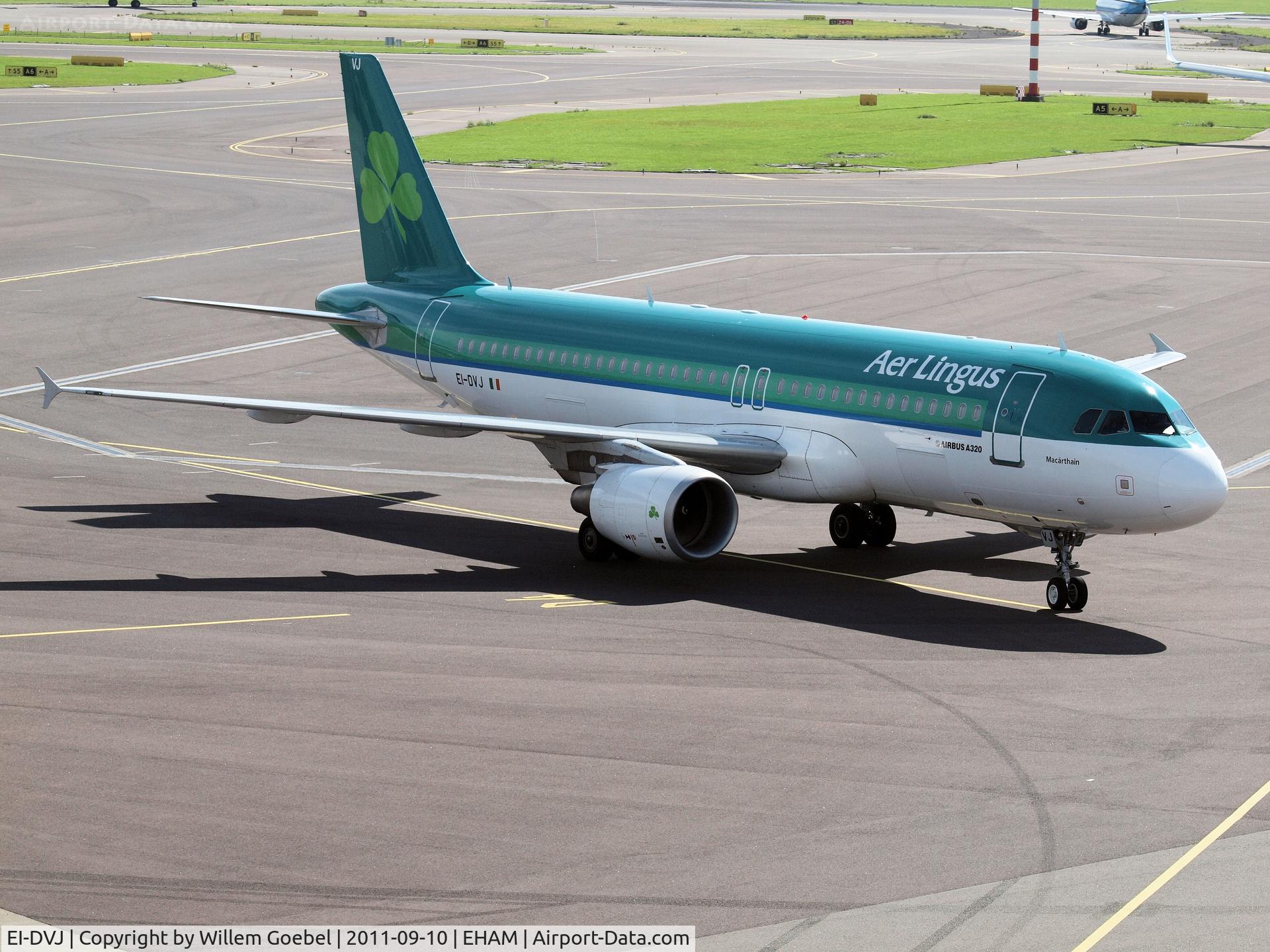 EI-DVJ, 2009 Airbus A320-214 C/N 3857, Taxi to the runway of 
