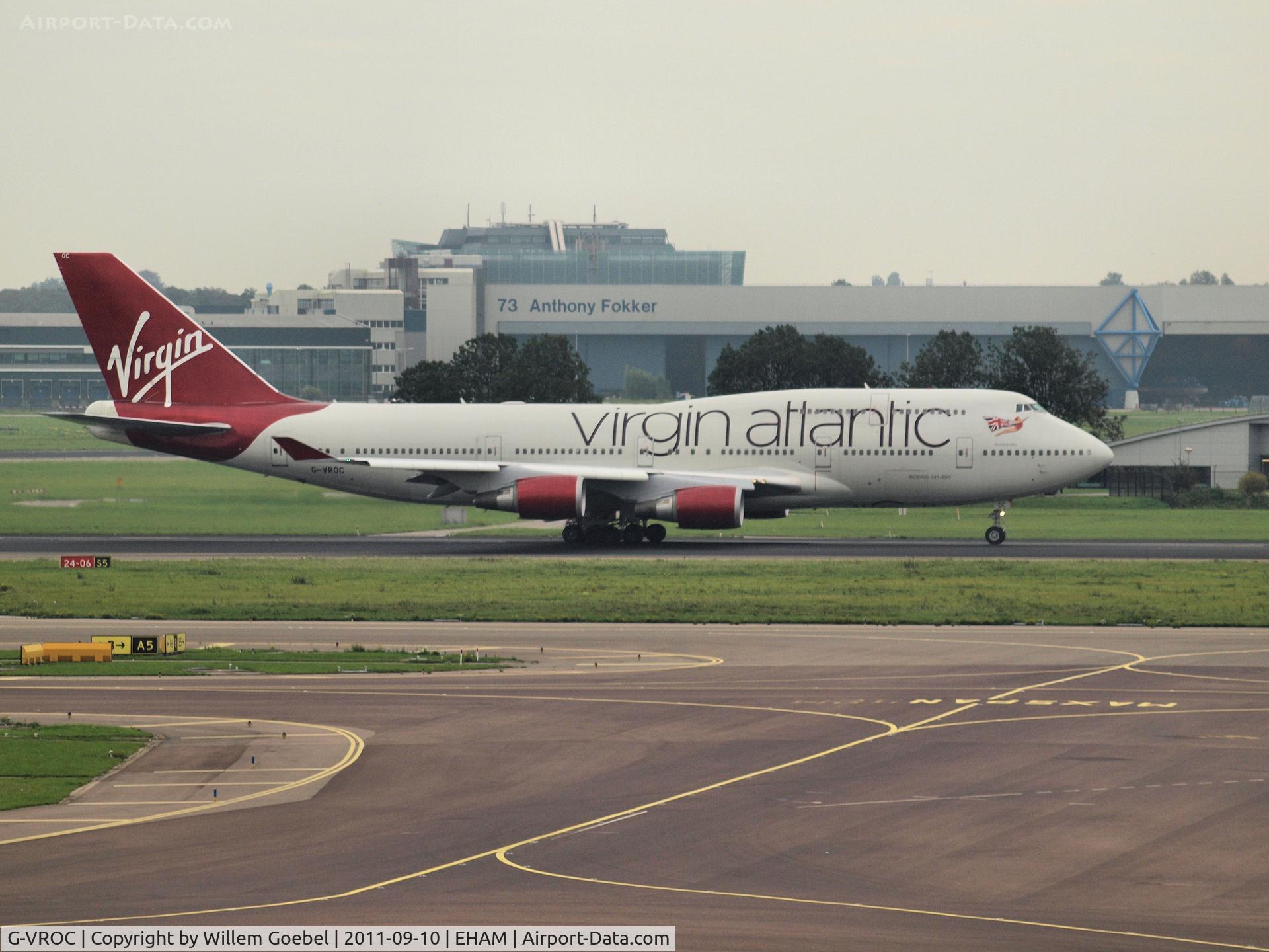 G-VROC, 2003 Boeing 747-41R C/N 32746, Taxi to the runway of 
