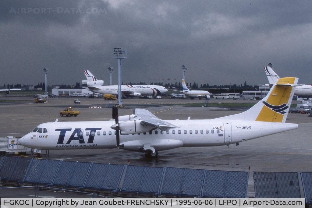 F-GKOC, 1992 ATR 72-202 C/N 307, to Brive airport