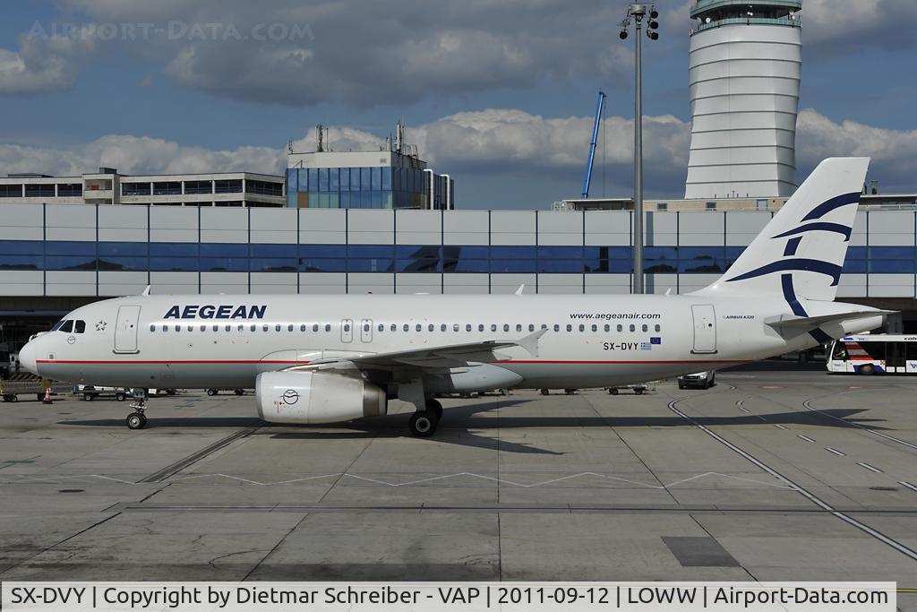 SX-DVY, 2009 Airbus A320-232 C/N 3850, Aegean Airbus 320