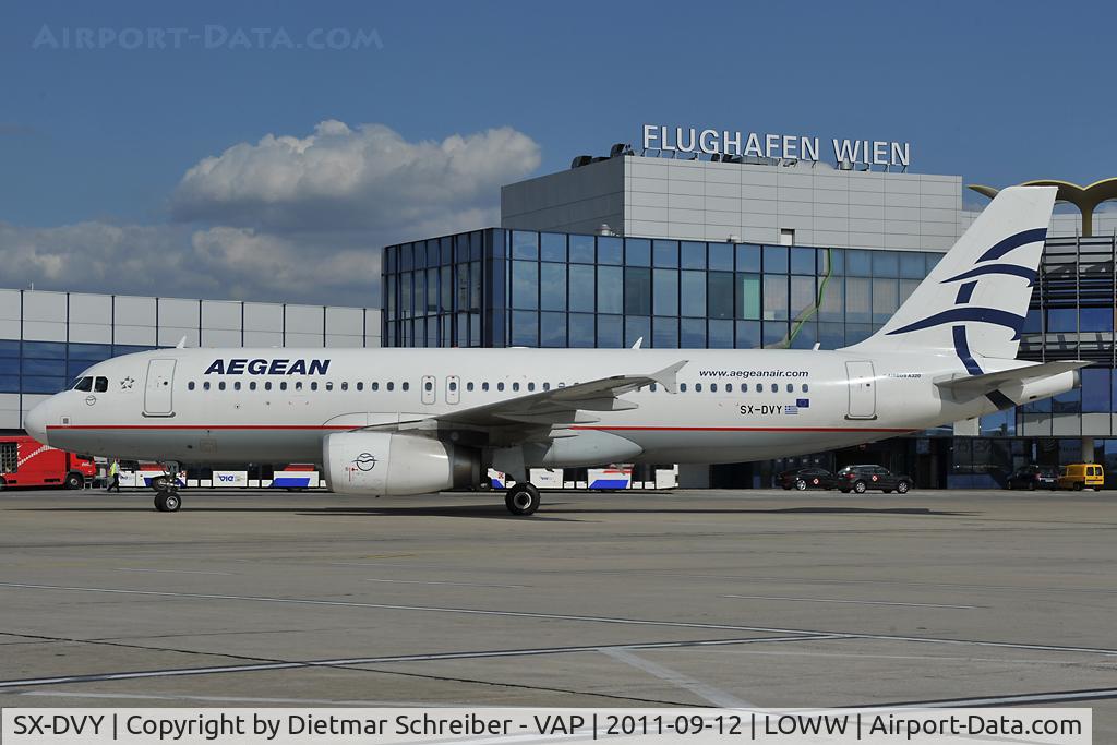 SX-DVY, 2009 Airbus A320-232 C/N 3850, Aegean Airbus 320