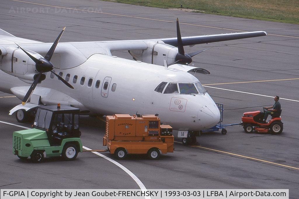 F-GPIA, 1986 ATR 42-300 C/N 018, to Orly