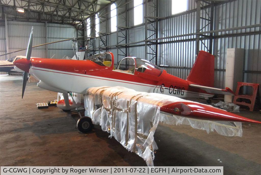 G-CGWG, 2011 Vans RV-7 C/N PFA 323-14486, Nearing completion.