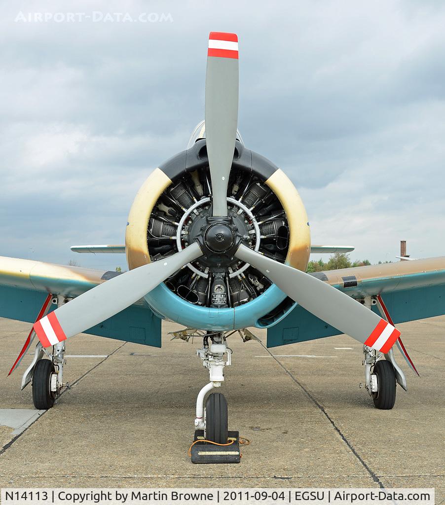 N14113, 1951 North American T-28A Fennec C/N 81-1, HEAD ON SHOT