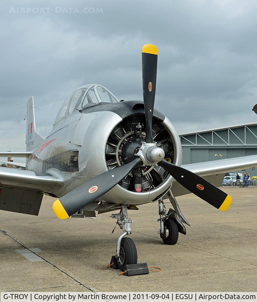 G-TROY, 1951 North American T-28A Trojan C/N 174-545, DULL AND RAINY