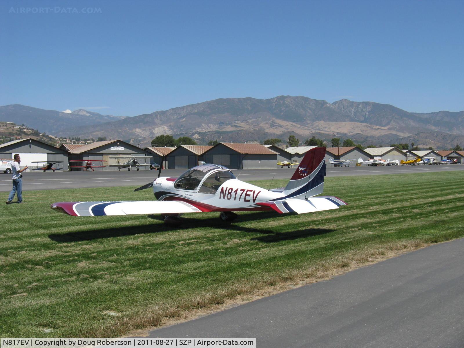 N817EV, 2007 Evektor-Aerotechnik SPORTSTAR C/N 20070817, 2007 Evektor-Aerotechnik Sro SPORTSTAR SL, Rotax 912ULS 100 Hp