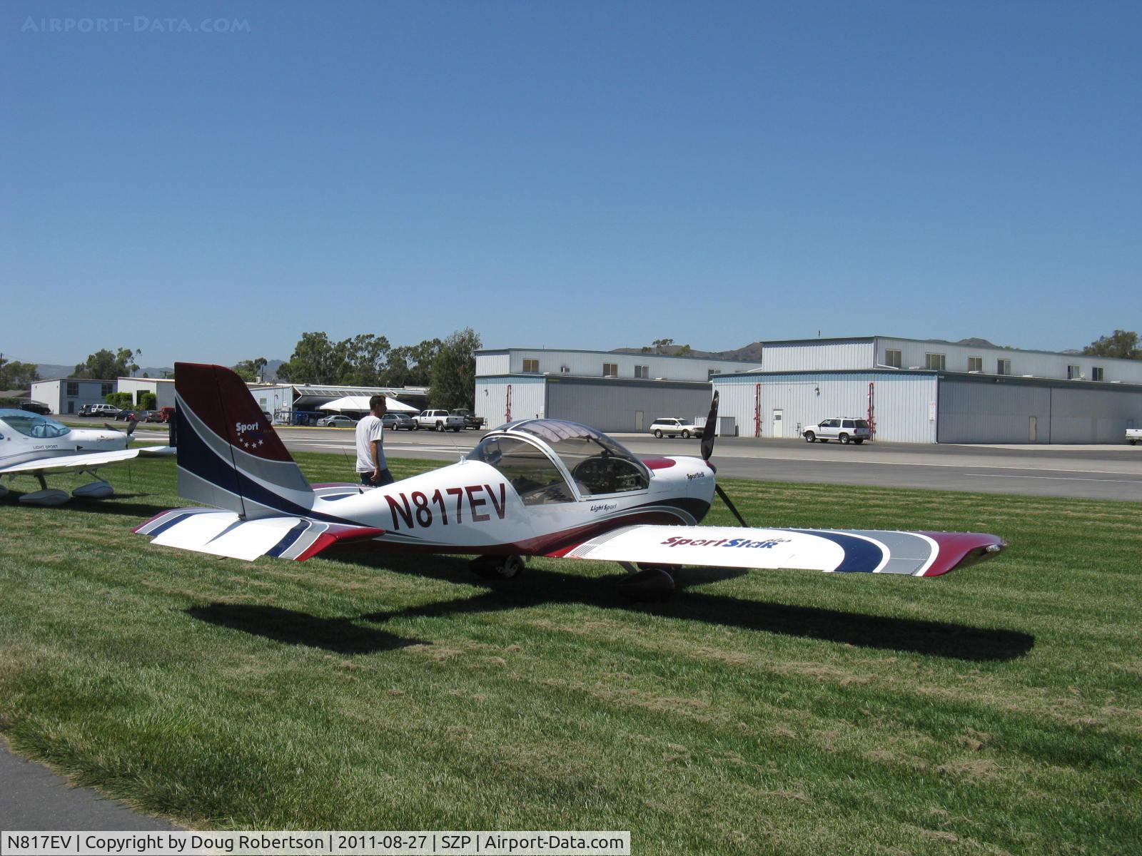 N817EV, 2007 Evektor-Aerotechnik SPORTSTAR C/N 20070817, 2007 Evektor-Aerotechnik Sro SPORTSTAR SL, Rotax 912ULS 100 Hp