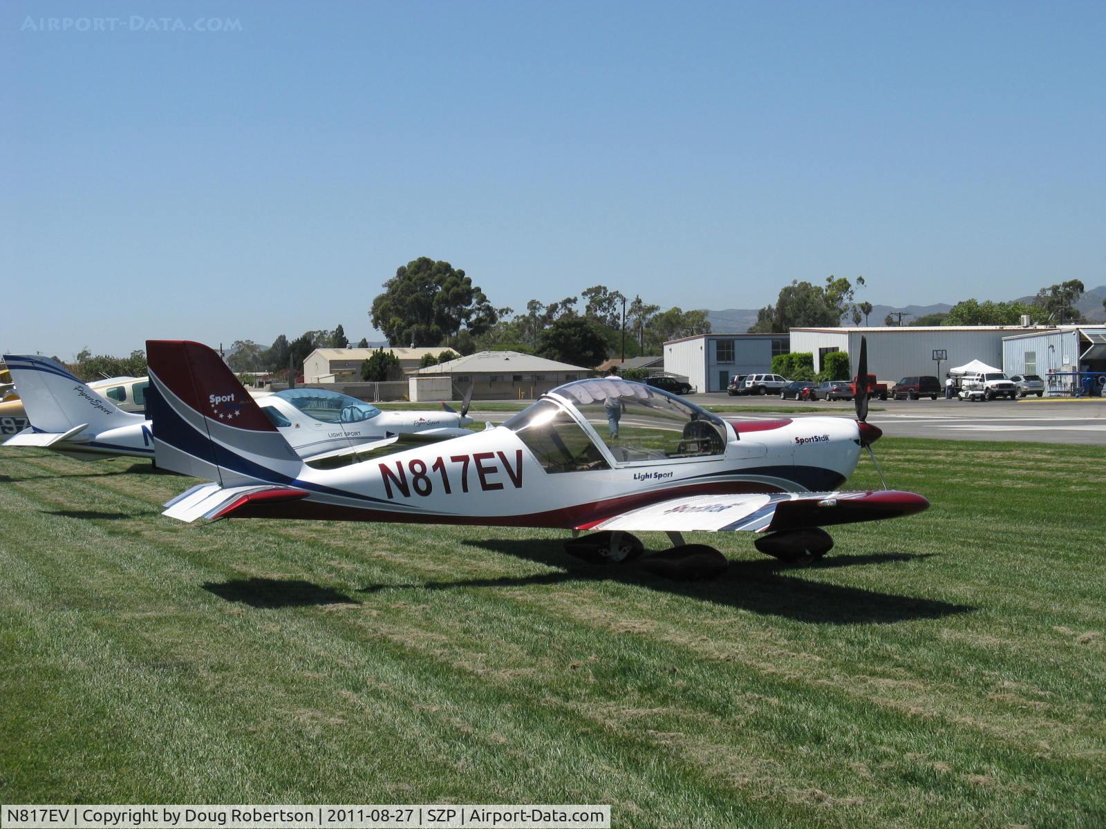 N817EV, 2007 Evektor-Aerotechnik SPORTSTAR C/N 20070817, 2007 Evektor-Aerotechnik Sro SPORTSTAR SL, Rotax 912ULS 100 Hp