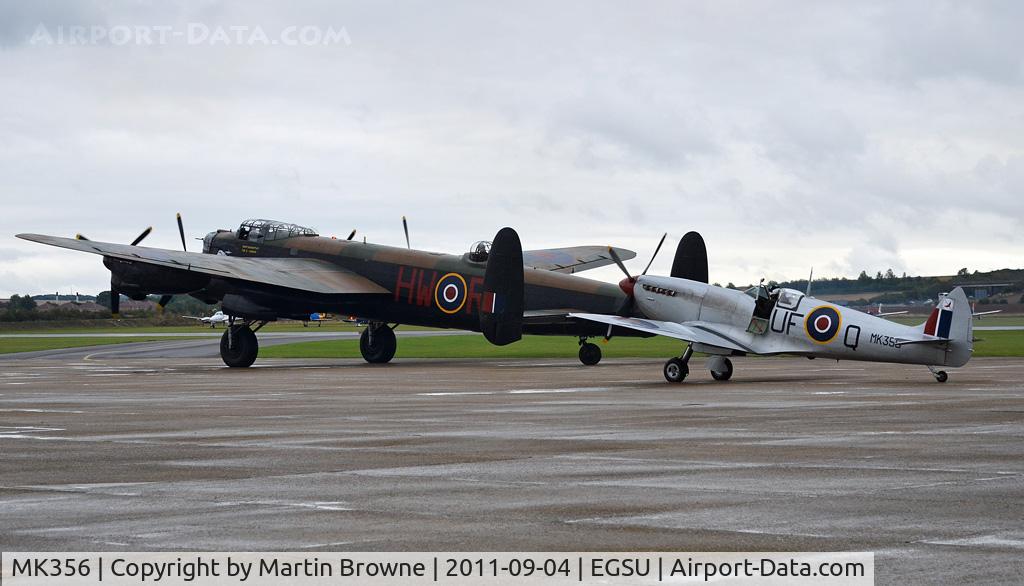 MK356, 1944 Supermarine 361 Spitfire LF.IXc C/N CBAF.IX.1561, STARTING TO LINE UP!