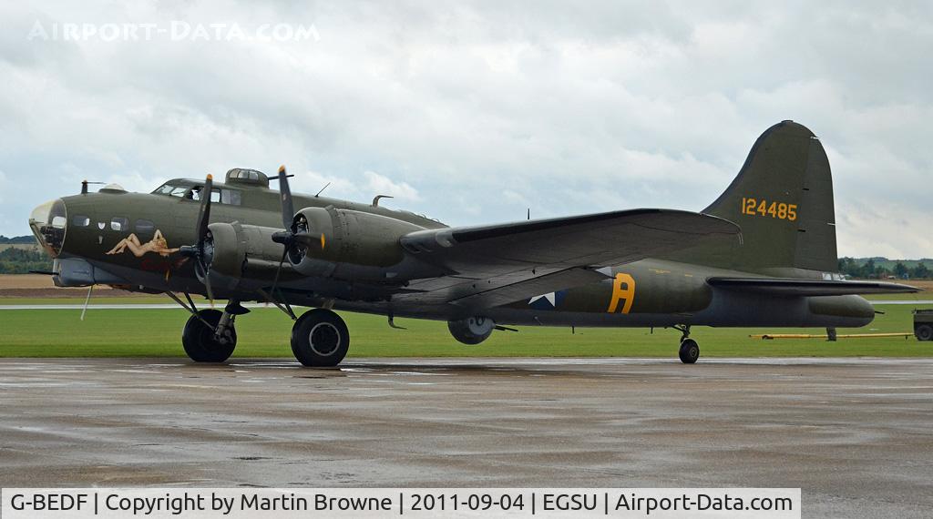 G-BEDF, 1944 Boeing B-17G Flying Fortress C/N 8693, DULL AND RAINY