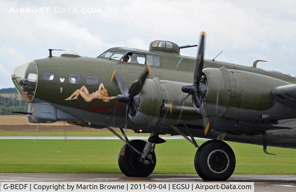 G-BEDF, 1944 Boeing B-17G Flying Fortress C/N 8693, DULL AND RAINY