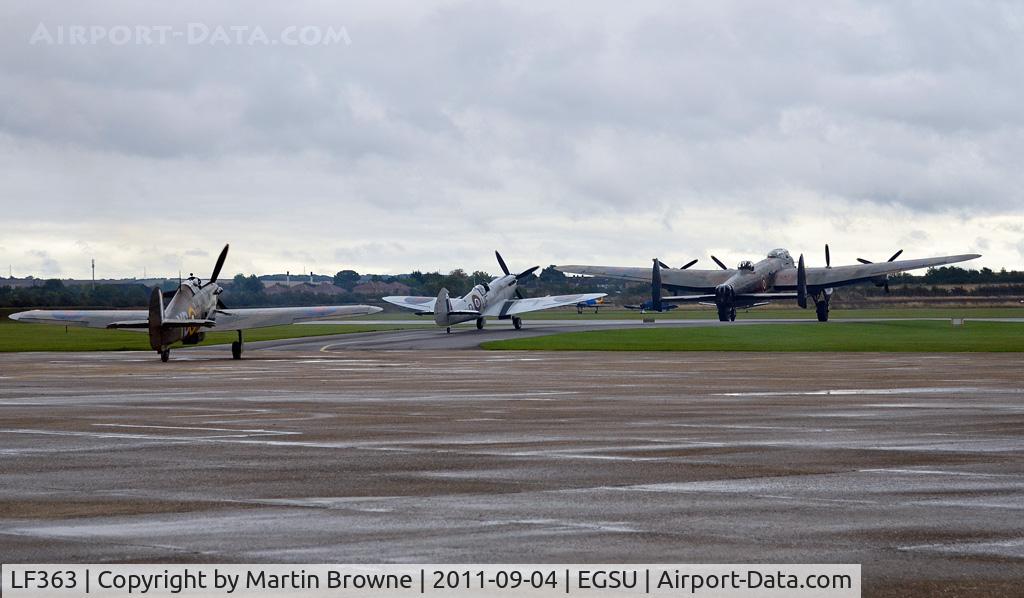 LF363, 1944 Hawker Hurricane IIC C/N 41H/469290, LINED UP READY TO GO