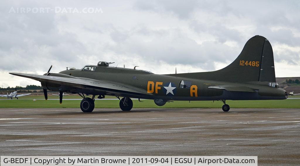 G-BEDF, 1944 Boeing B-17G Flying Fortress C/N 8693, DULL AND RAINY