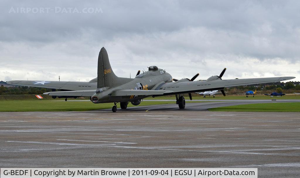 G-BEDF, 1944 Boeing B-17G Flying Fortress C/N 8693, DULL AND RAINY