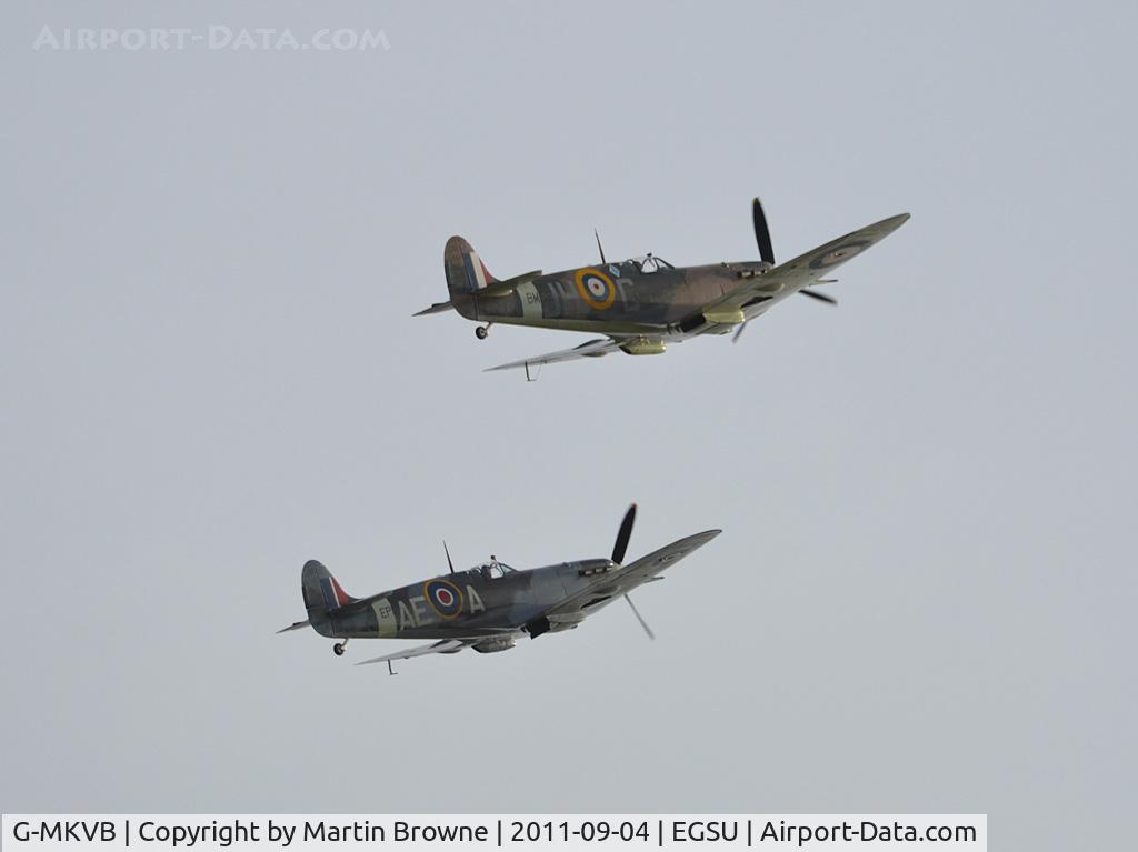 G-MKVB, 1942 Supermarine 349 Spitfire LF.Vb C/N CBAF.2461, DULL AND RAINY DAY